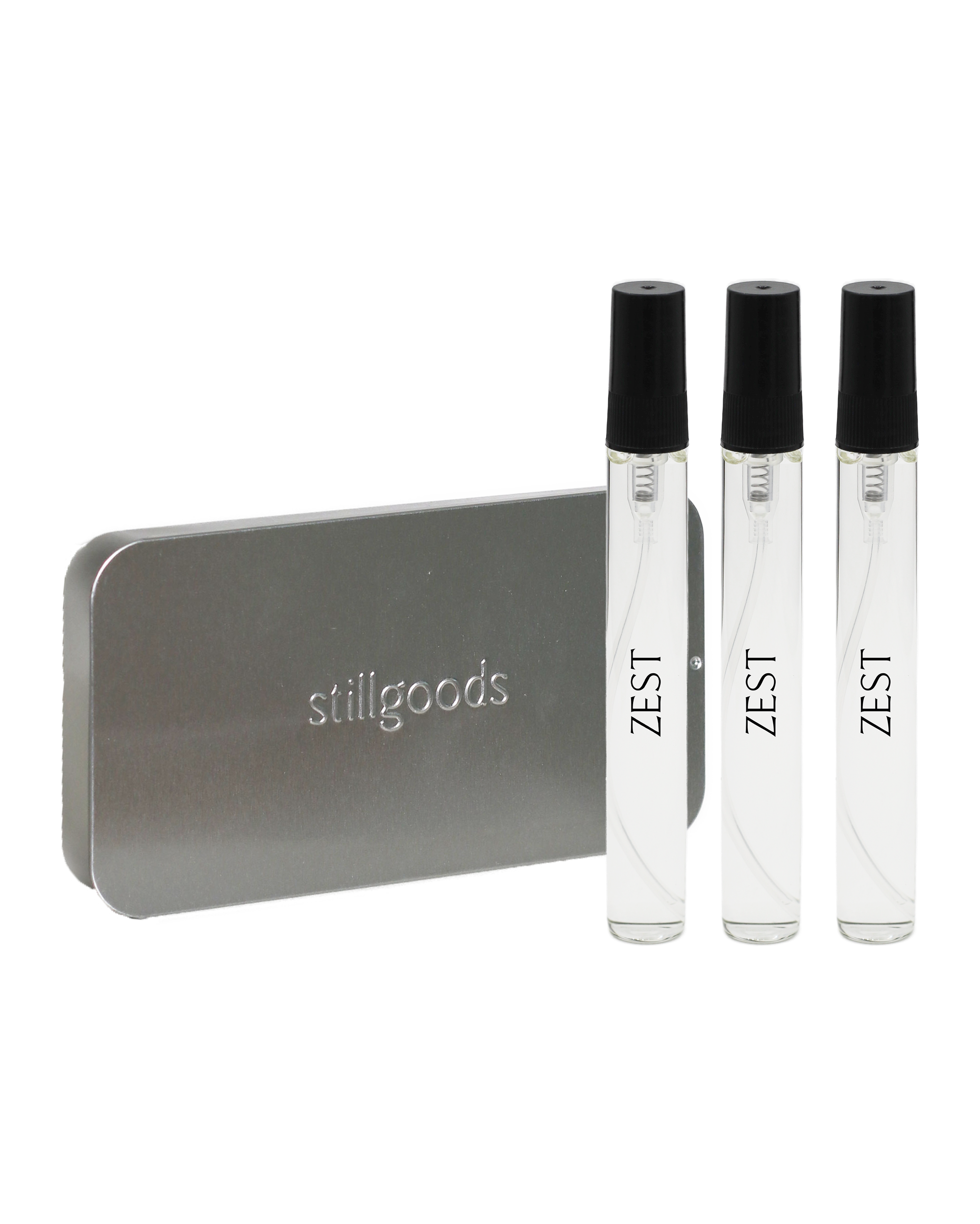 Trio Set: Zest (10ml x 3 + Tin Box) – stillgoods