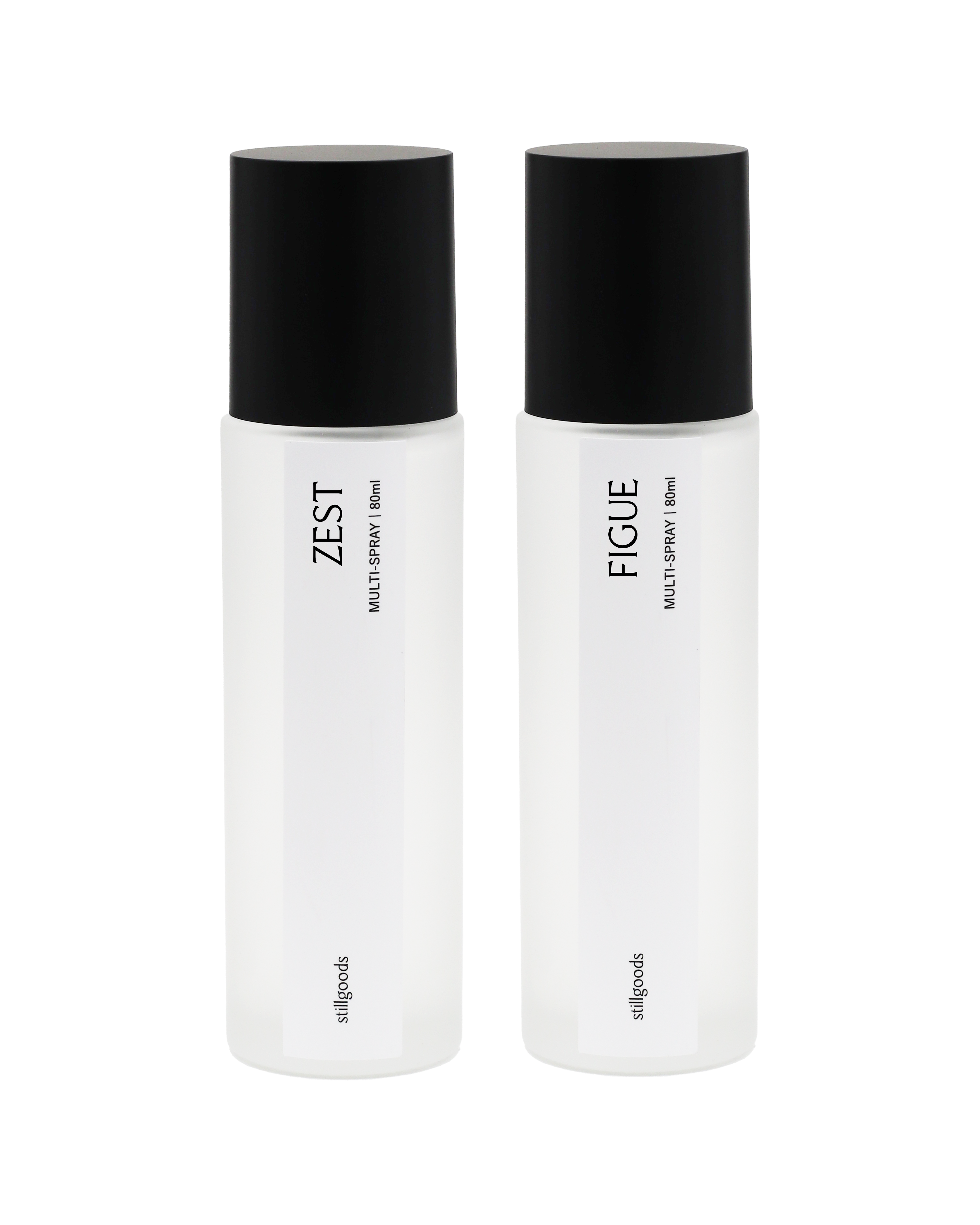 Multi-Spray Duo Set: Zest + Figue [2 x 80ml]