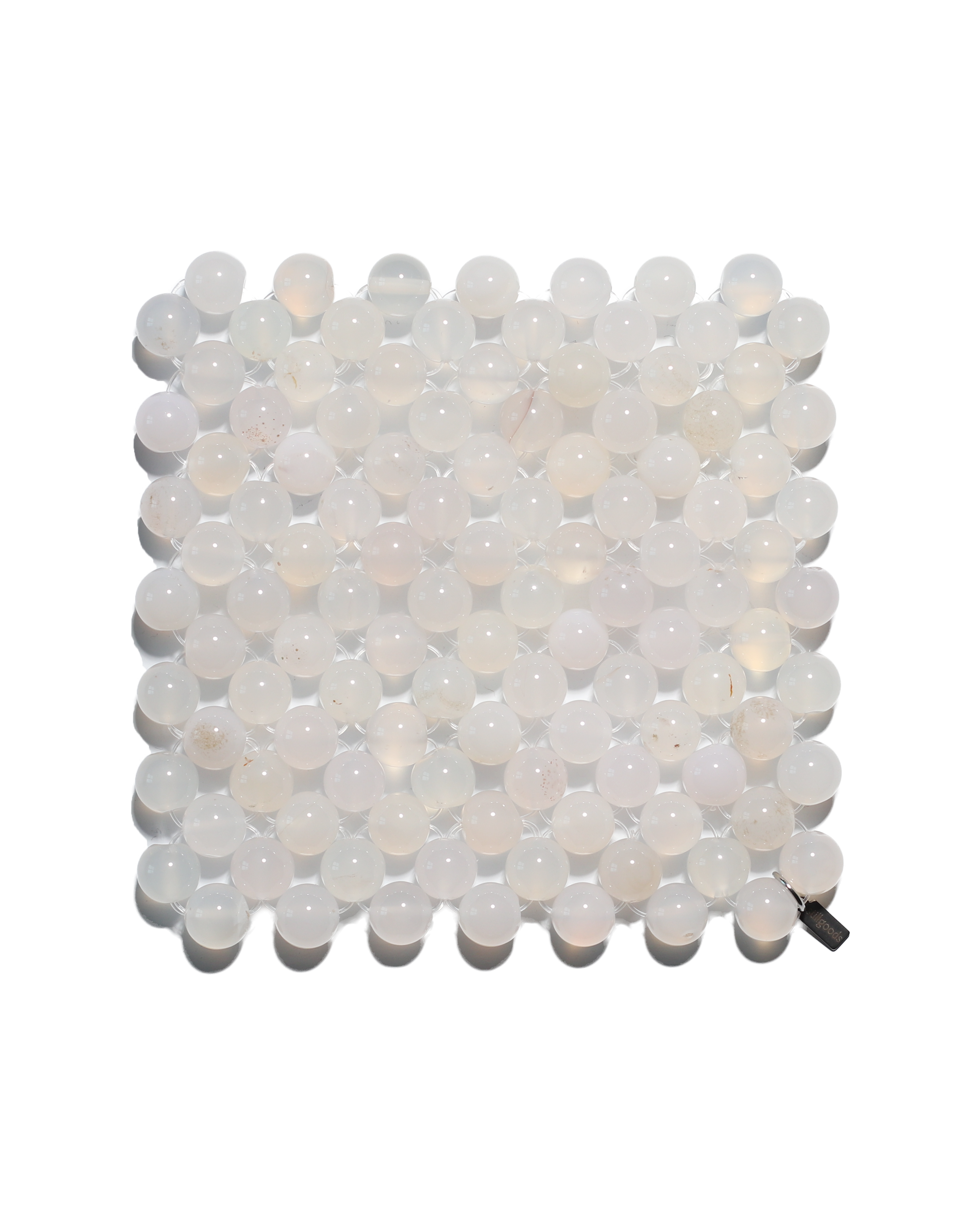 (Pre-Order) Beaded Gemstone Coaster - Agate