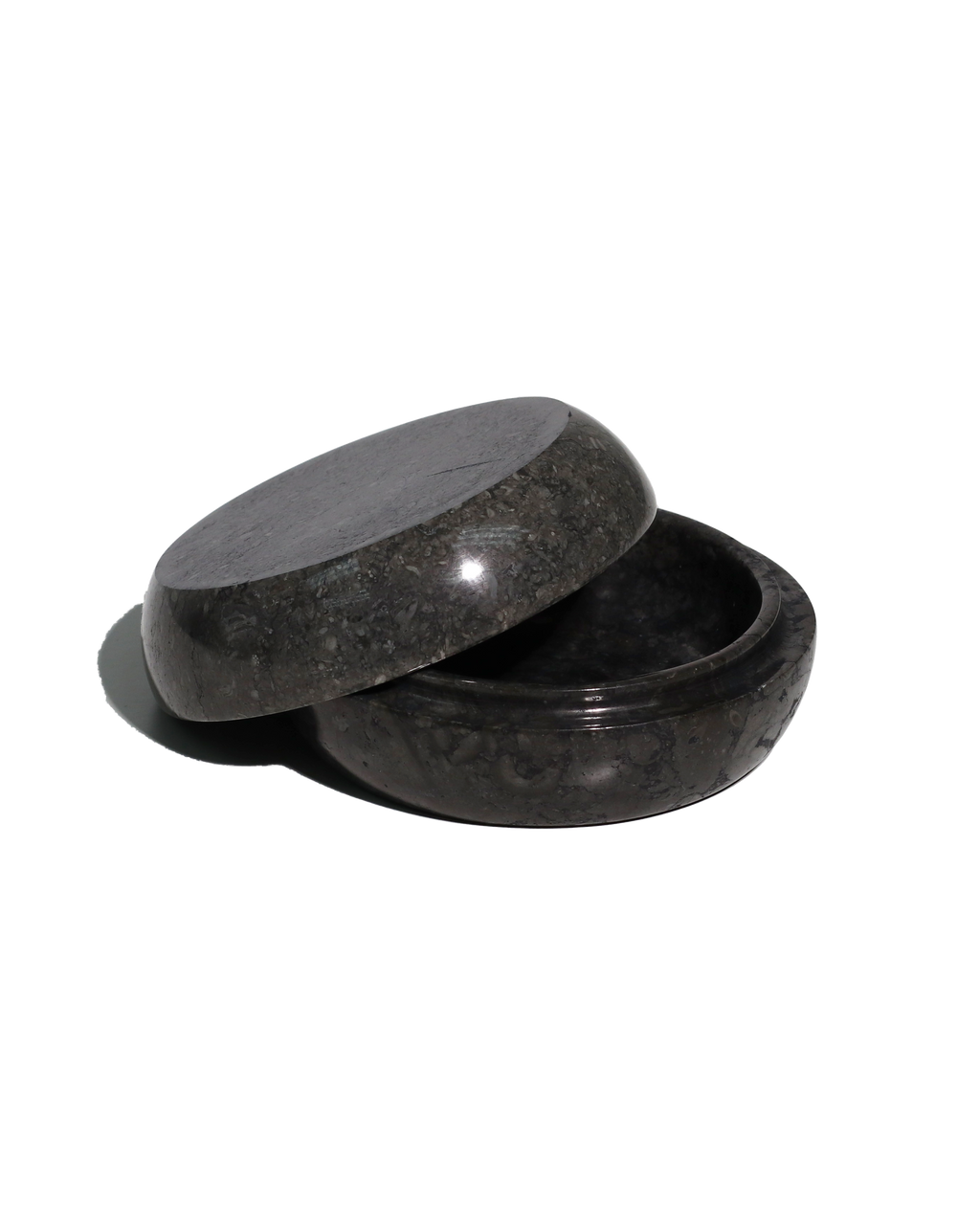Berg Double Lid - Black Marble