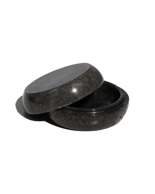Berg Double Lid - Black Marble