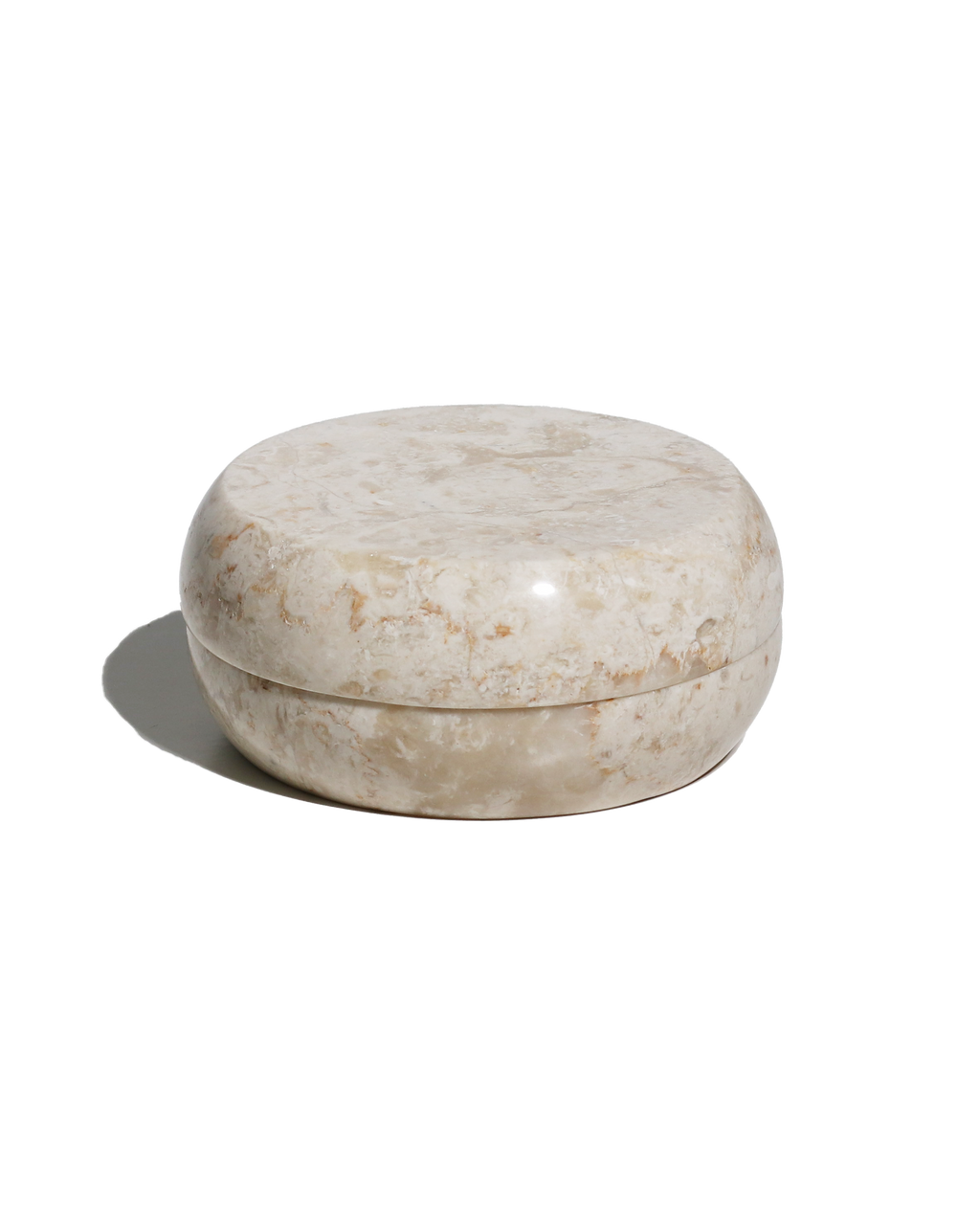 Berg Double Lid - Cream Marble