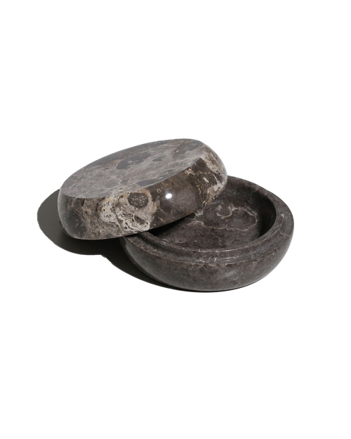 Berg Double Lid - Grey Marble