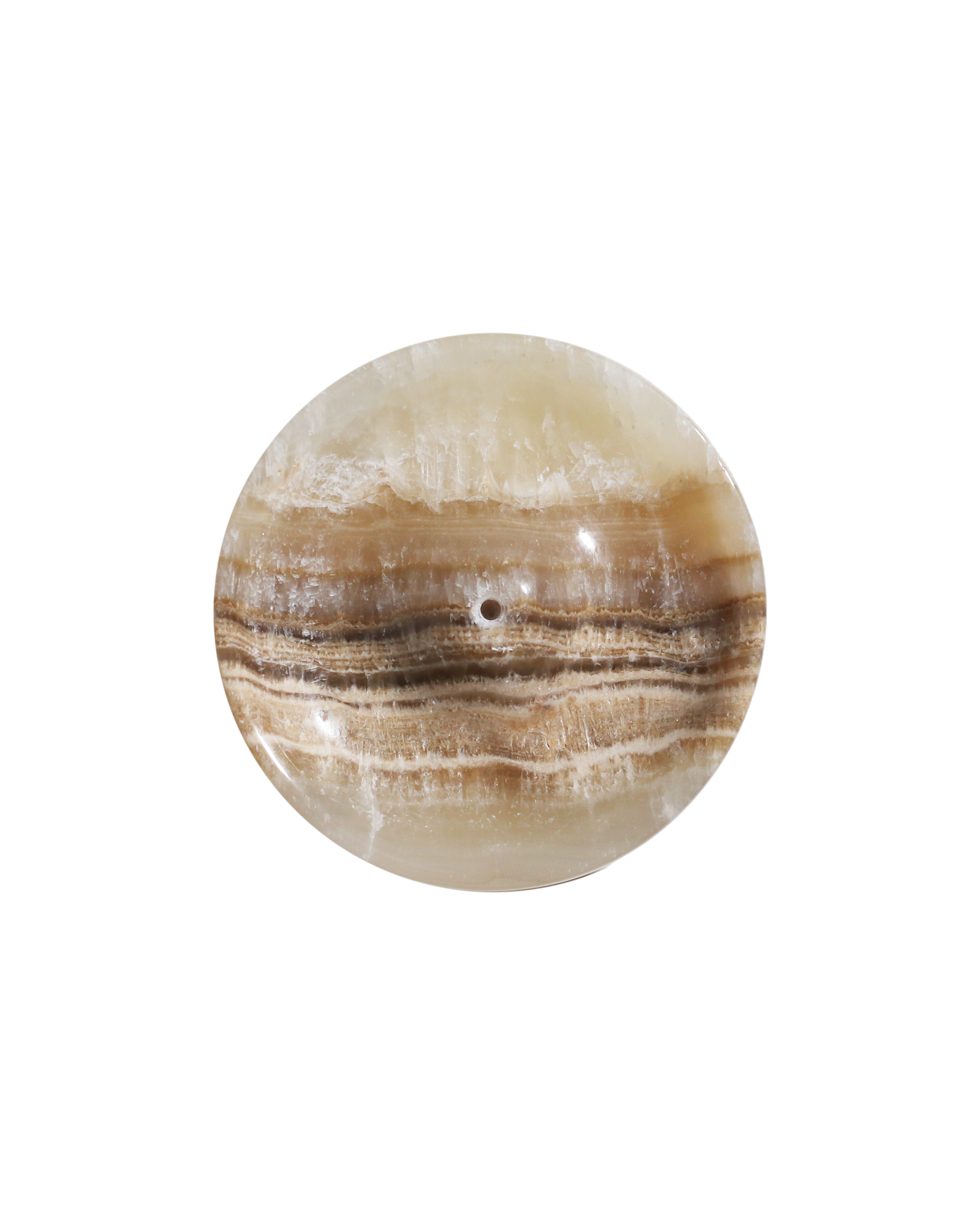 Ebb Incense Holder in Onyx