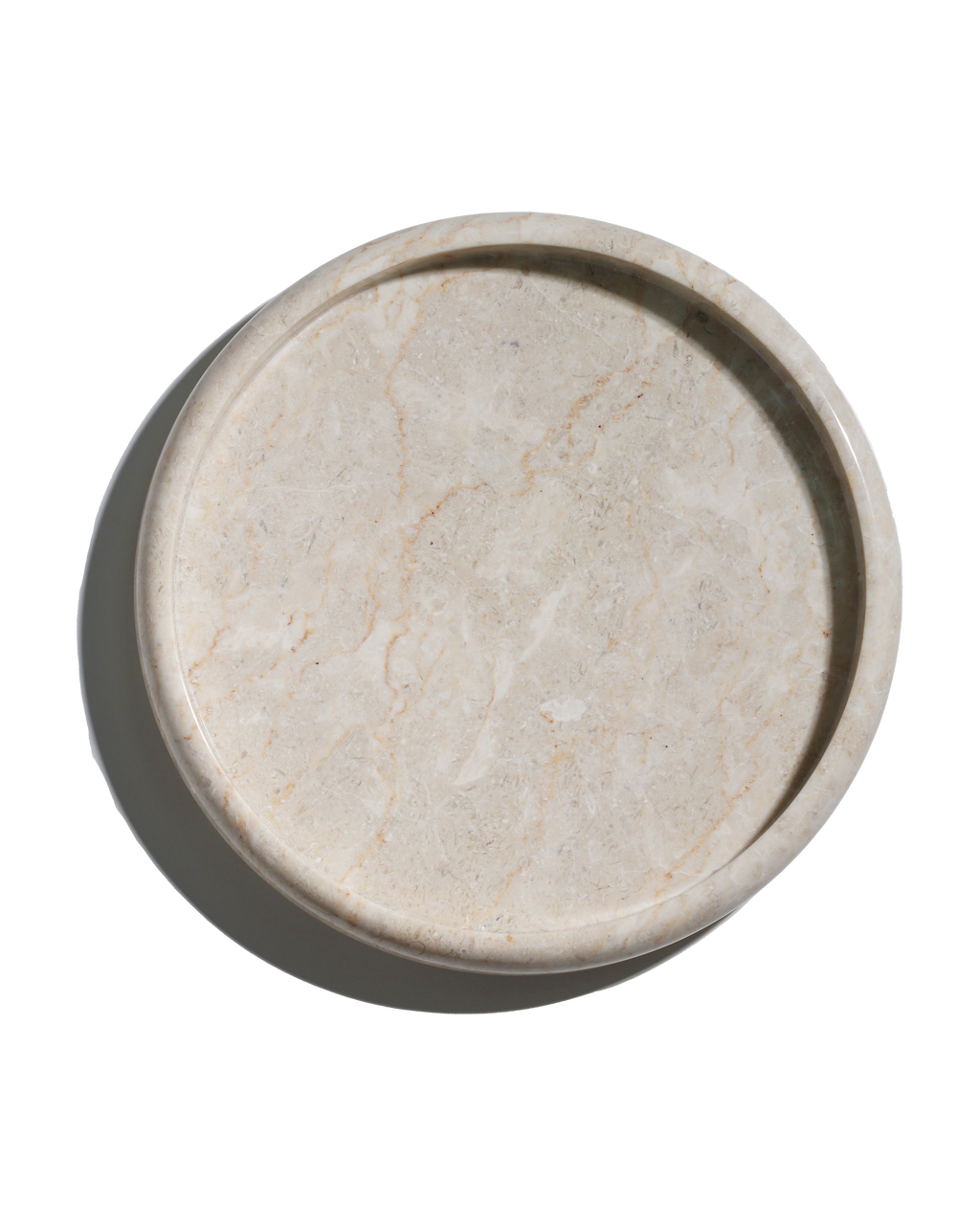 Harmony Tray - Cream Marble