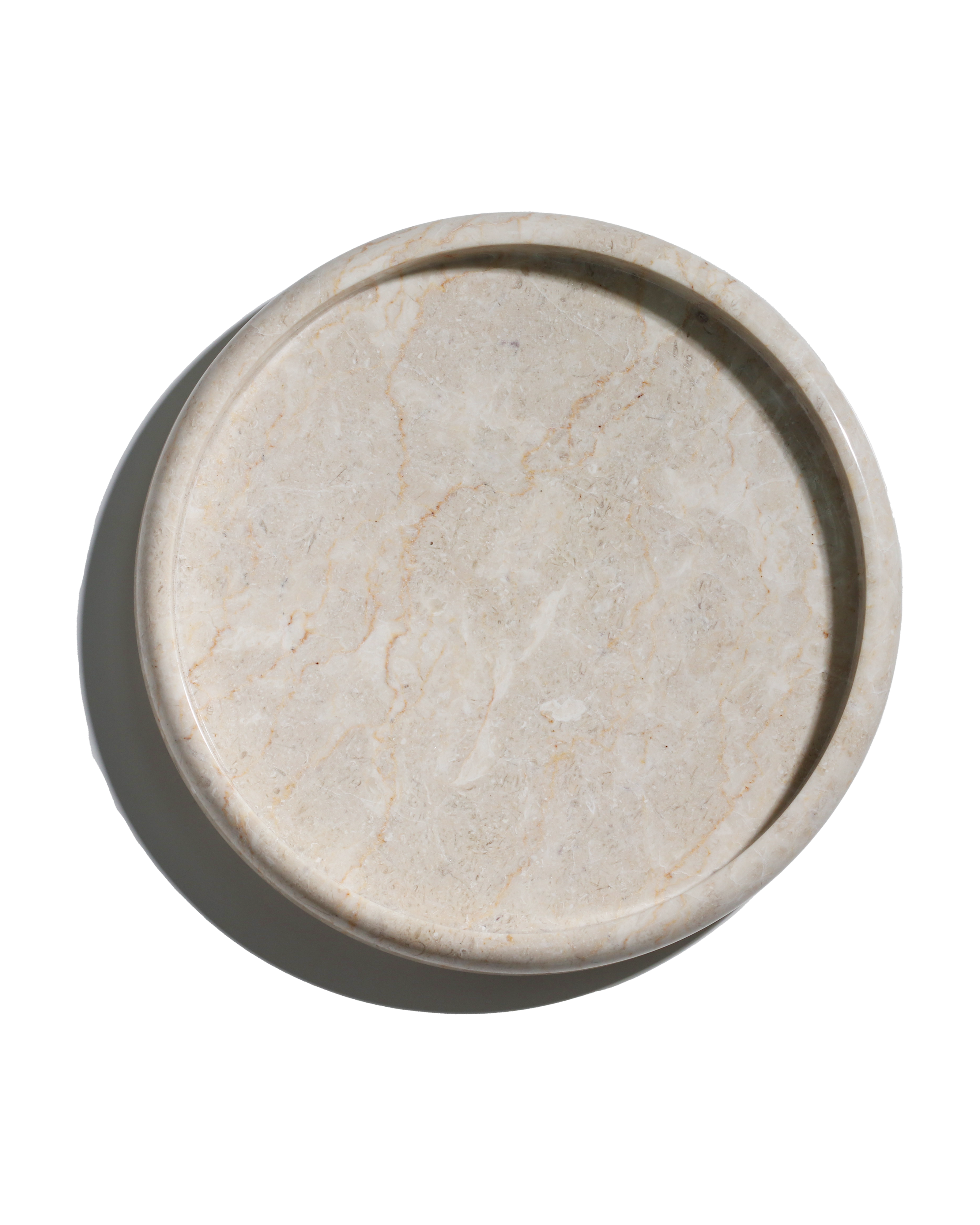 Harmony Tray - Cream Marble