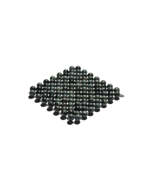 (Pre-Order) Beaded Gemstone Coaster - Kambaba Jasper