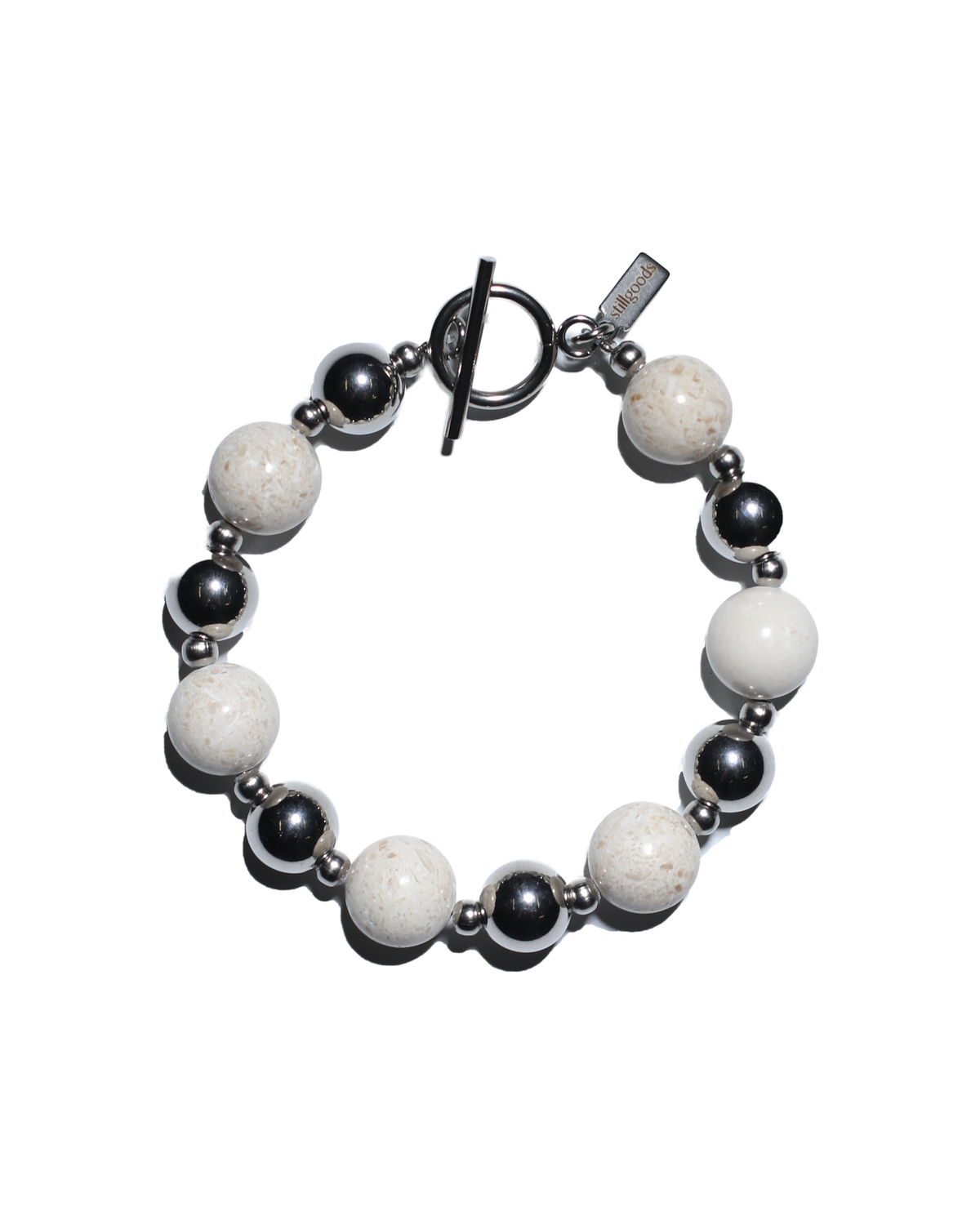 Riverstone & Steel Bracelet