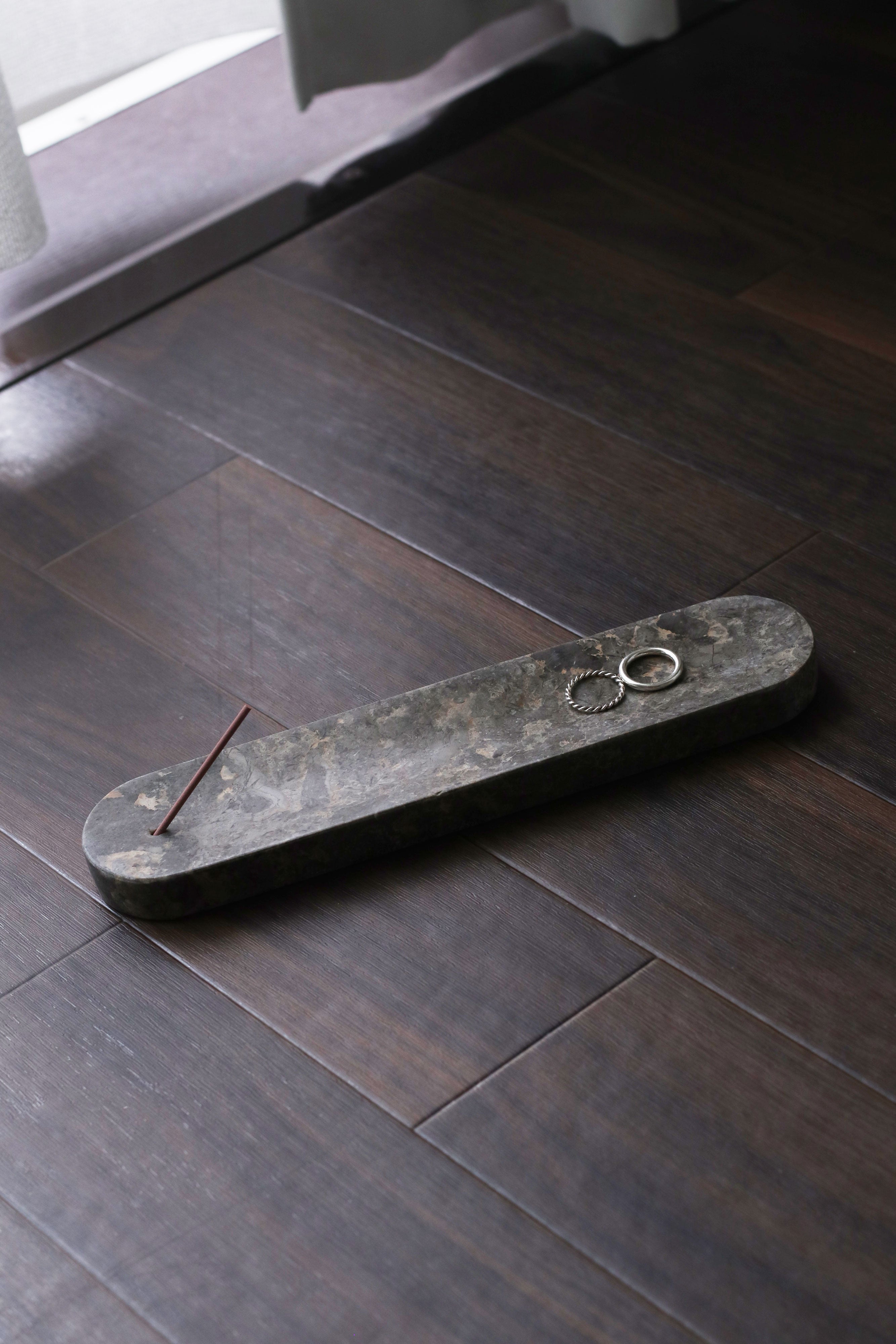 Ebb Incense Holder in Marble