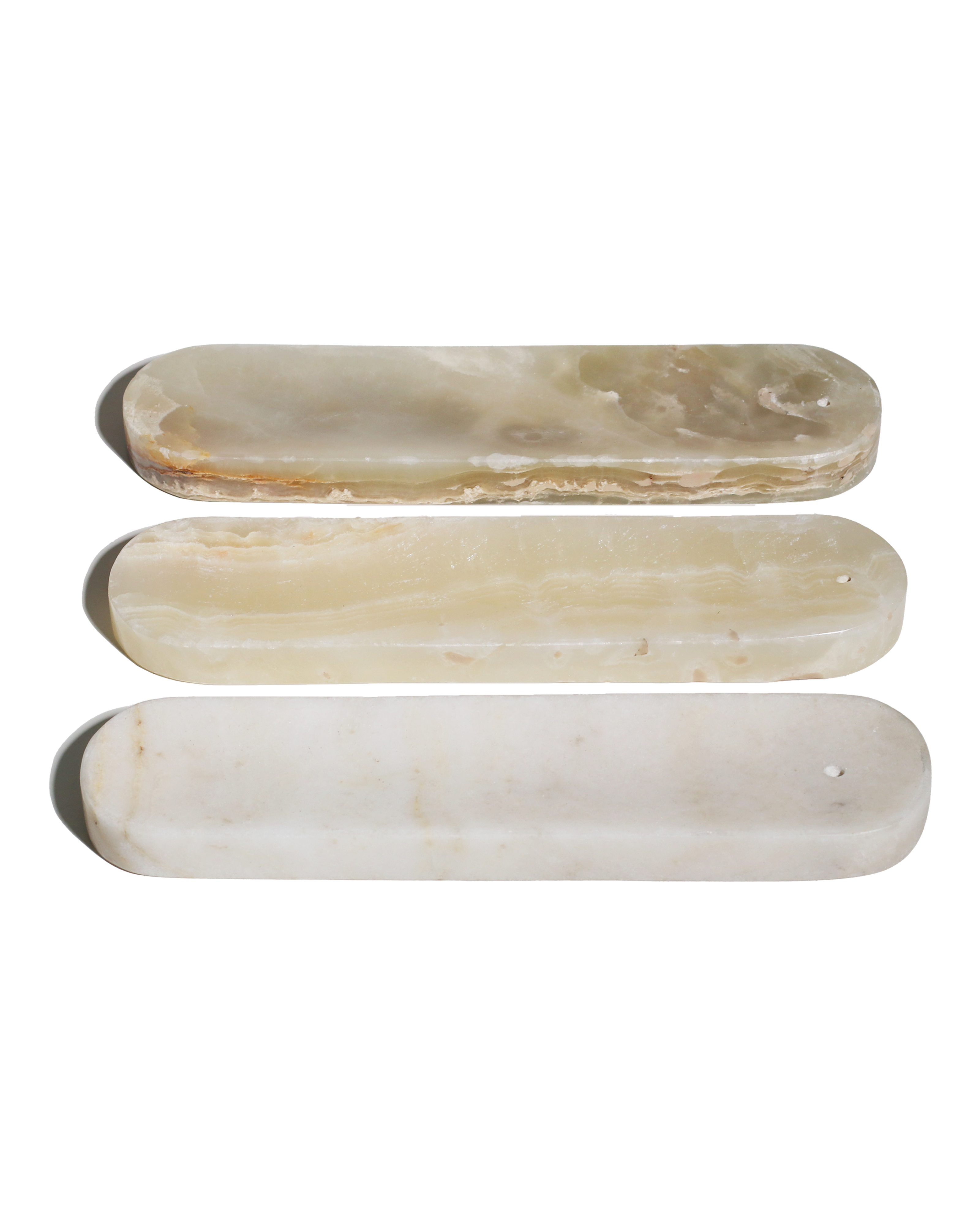 Ebb Incense Holder in Marble