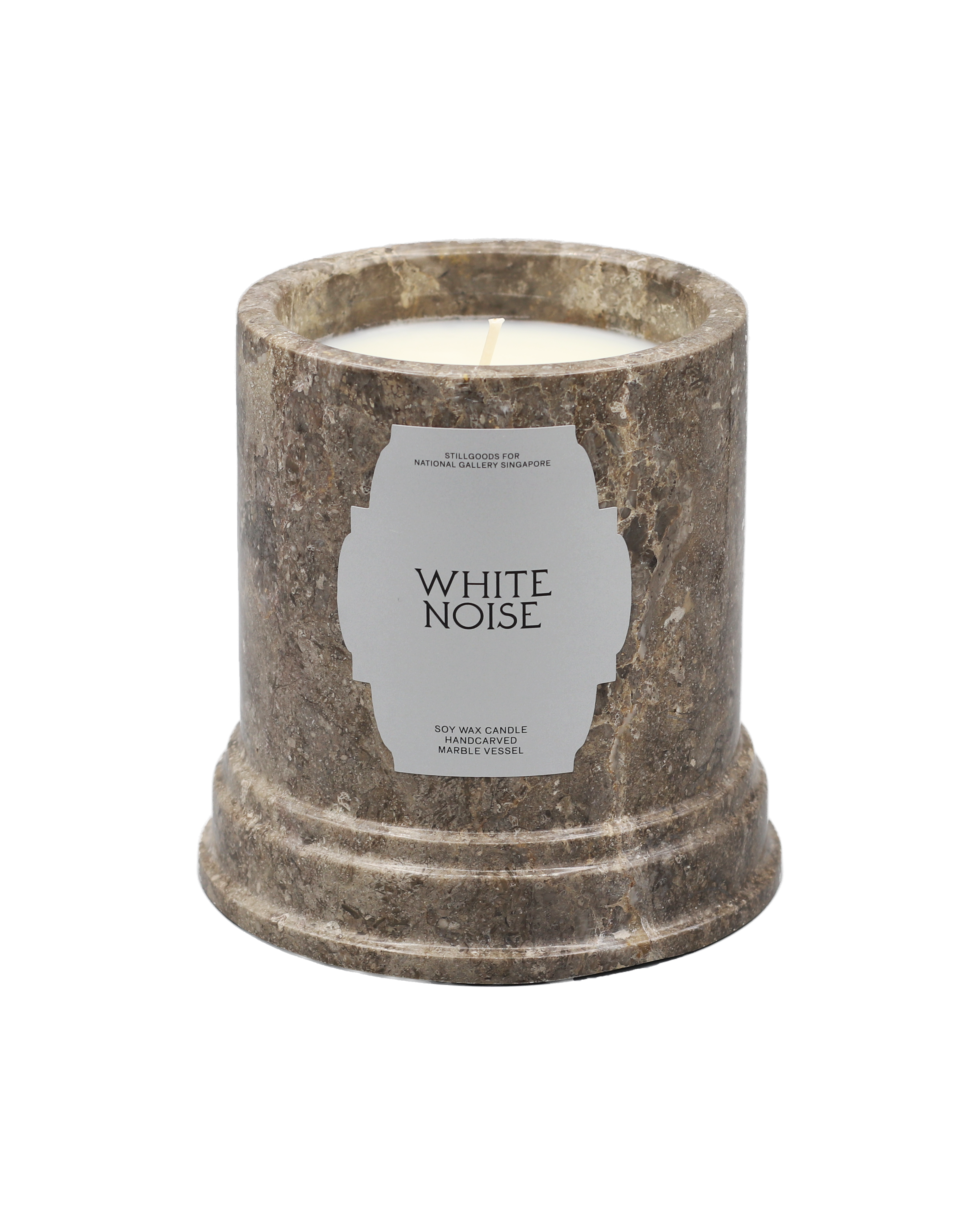 NGS x stillgoods: Column Candle WHITE NOISE