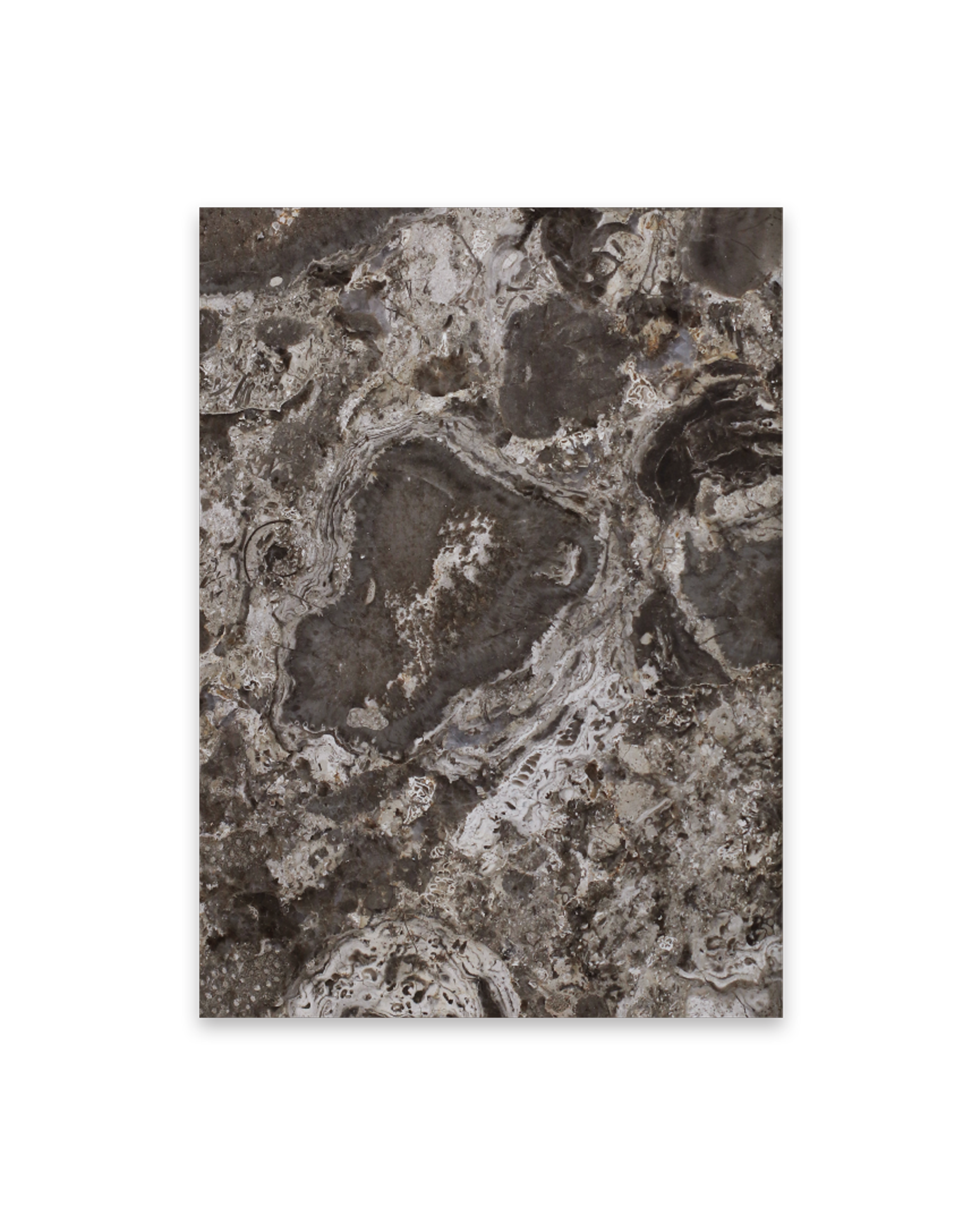 Grey Marble - A6 Print