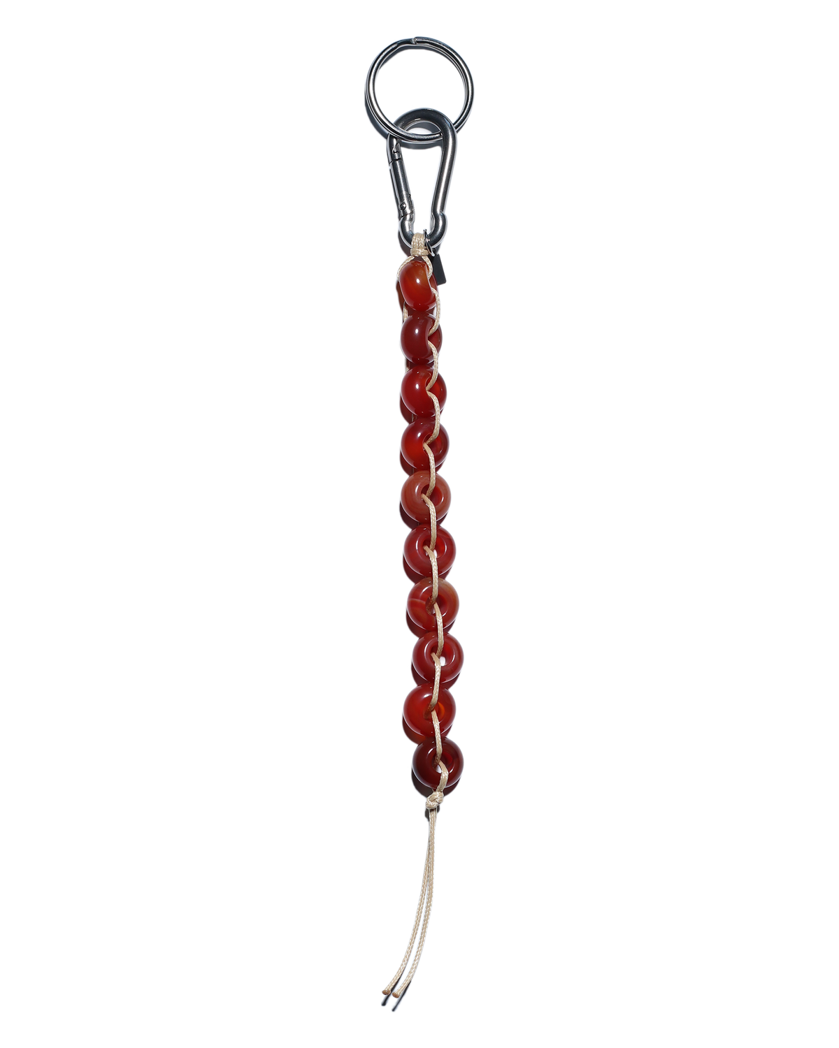 STRAND Keychain - Red Agate