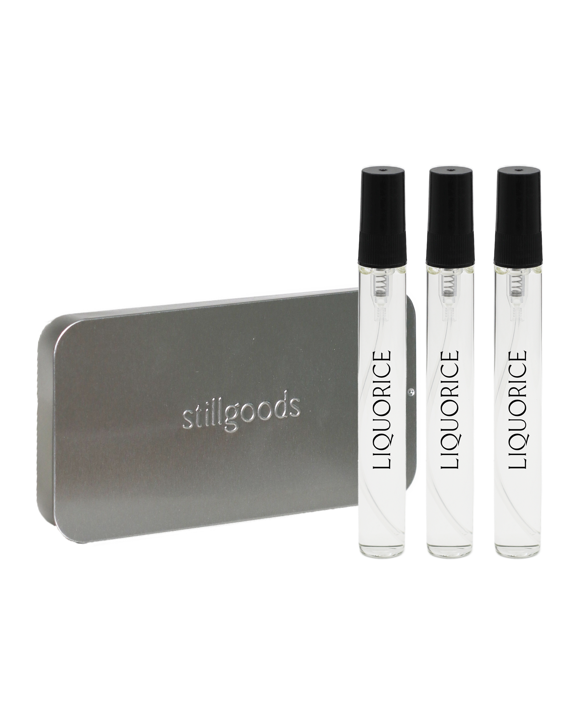Trio Set: Liquorice (10ml x 3 + Tin Box)