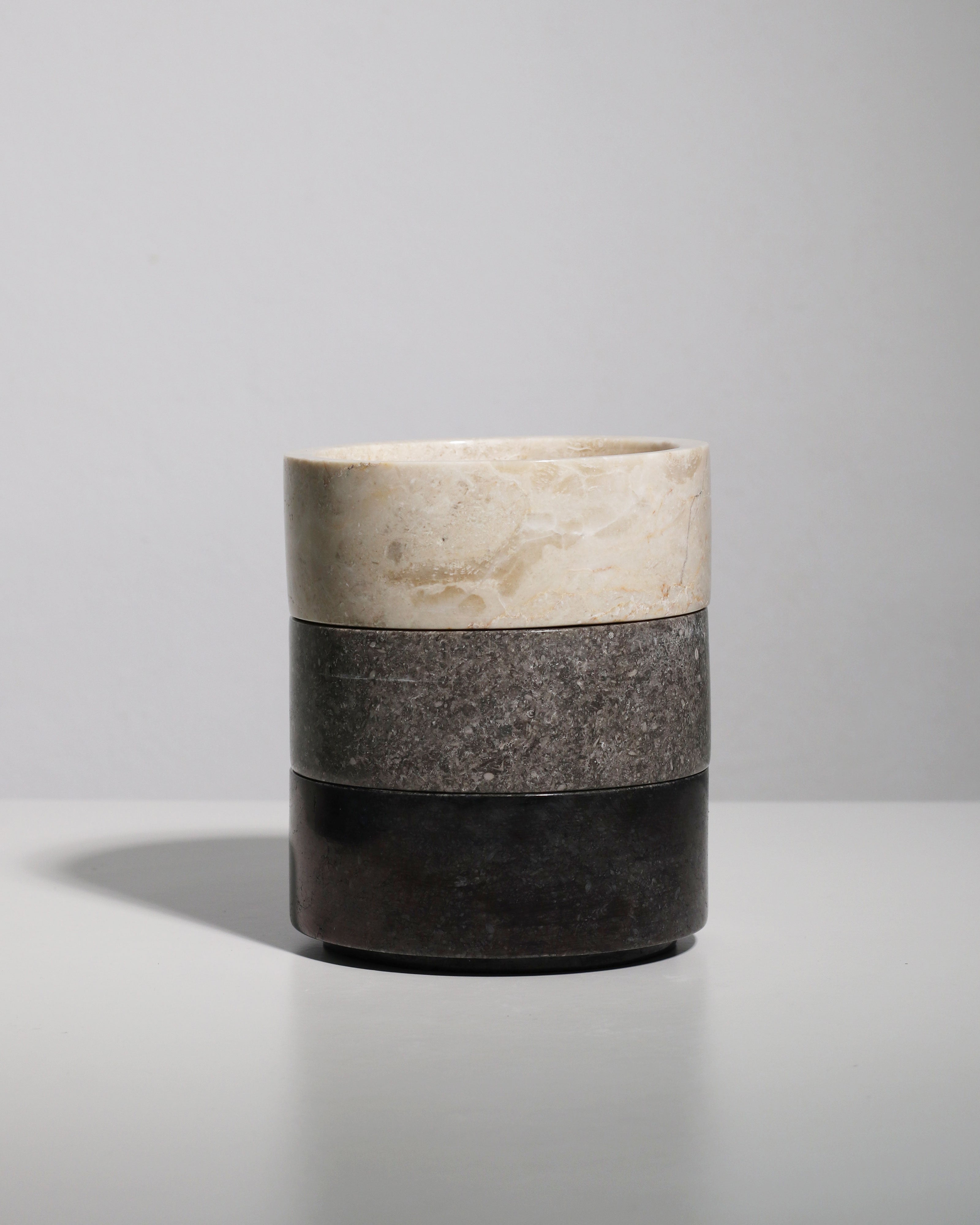Tingkat Bowl - Grey Marble