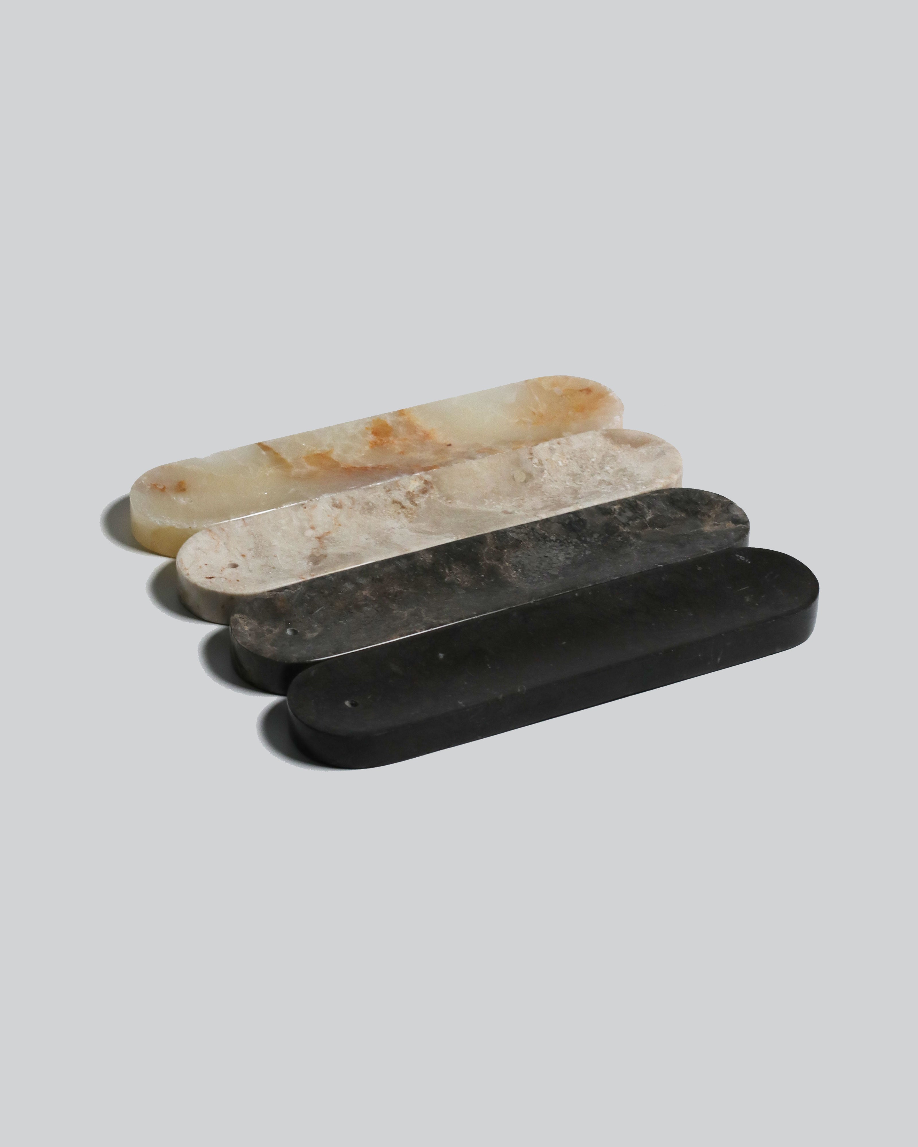 Ebb Incense Holder in Marble