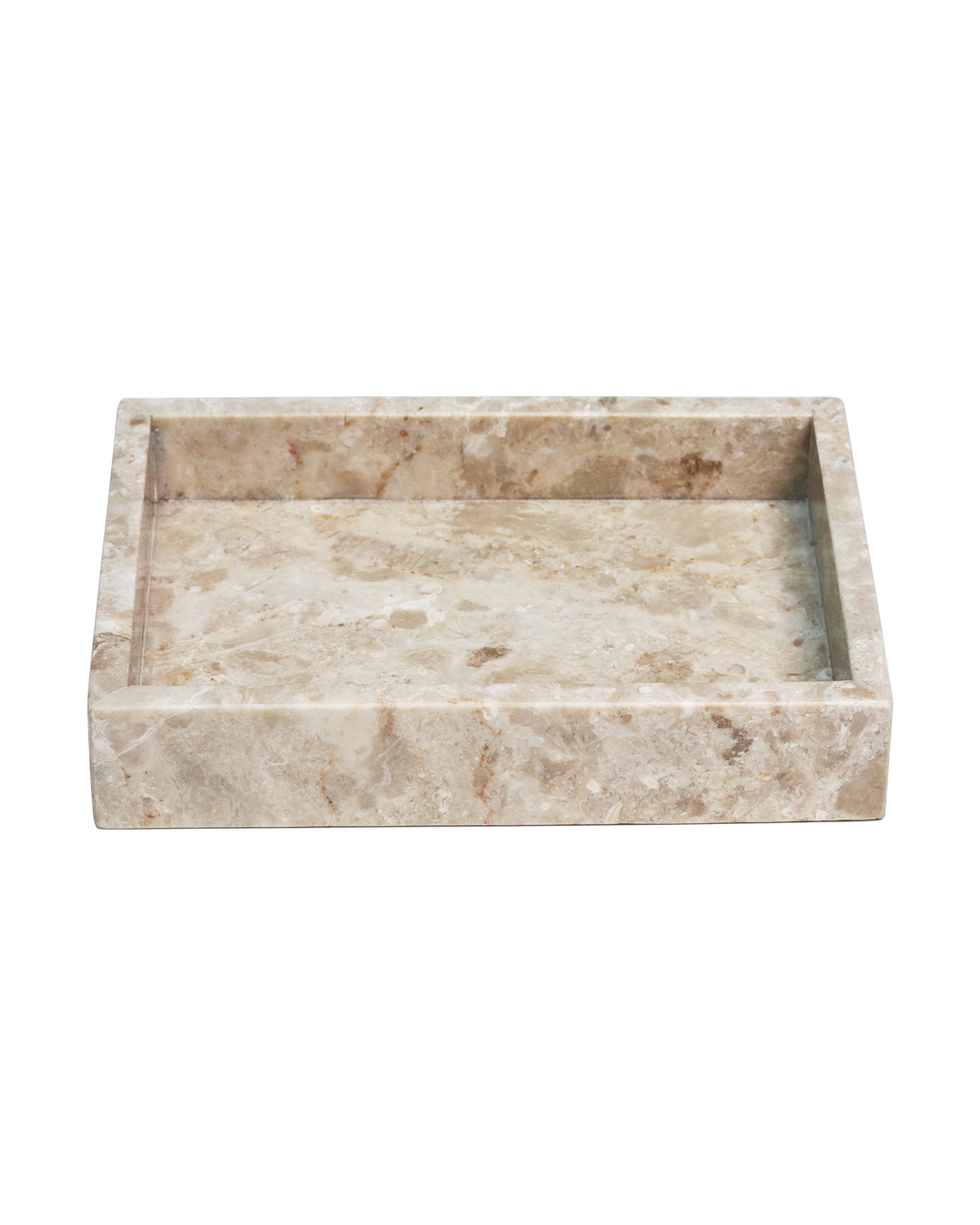 Mini Valor Tray - Cream Marble