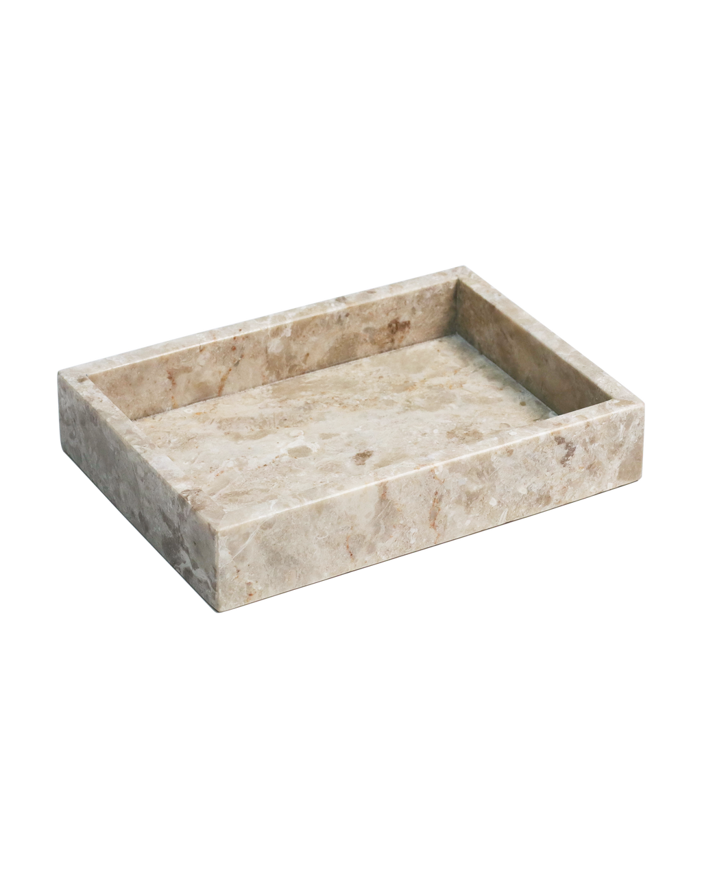 Mini Valor Tray - Cream Marble