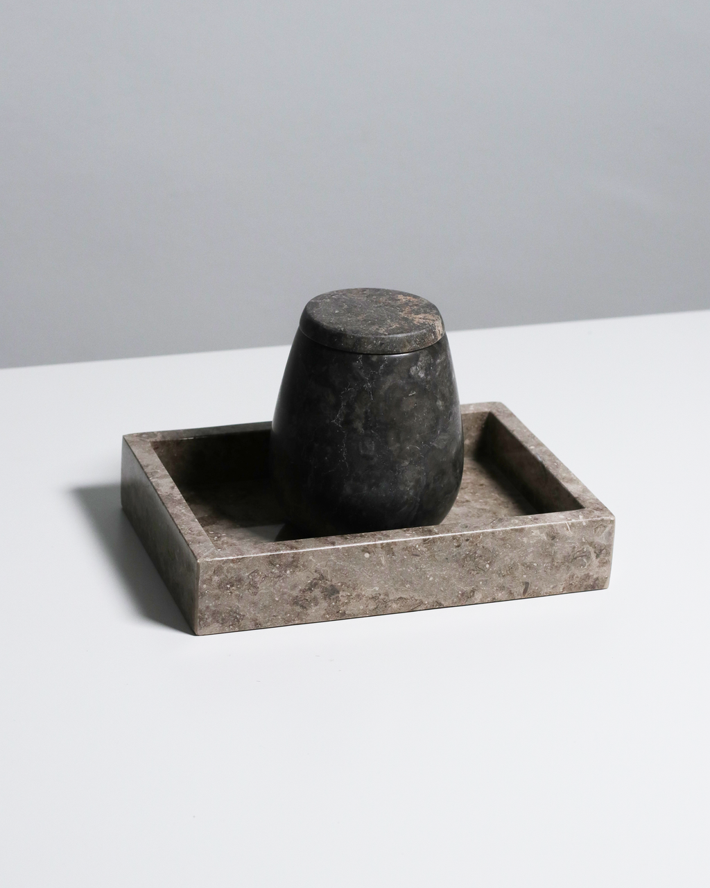 Mini Valor Tray - Grey Marble